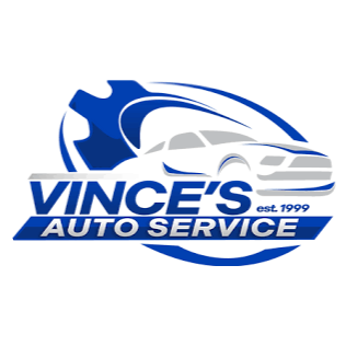 vinces auto service logo newtown pa
